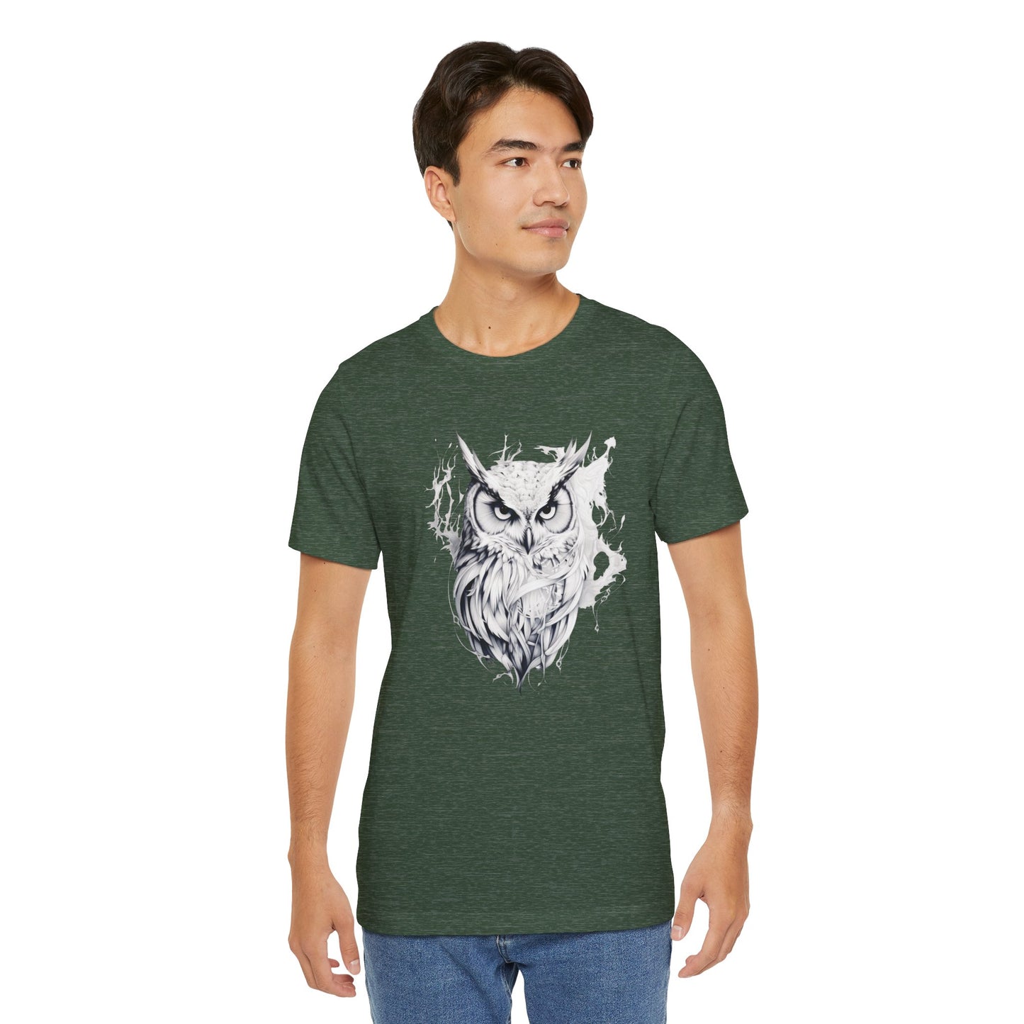 Owl Splash Tee - Unisex Jersey Short Sleeve