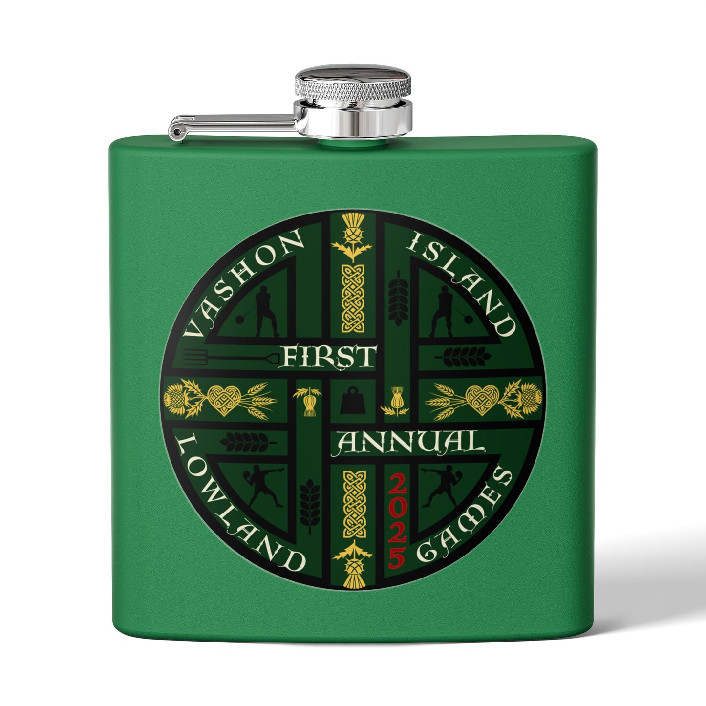 Flask Official Lowland Games Vashon Island Highland Games 2026