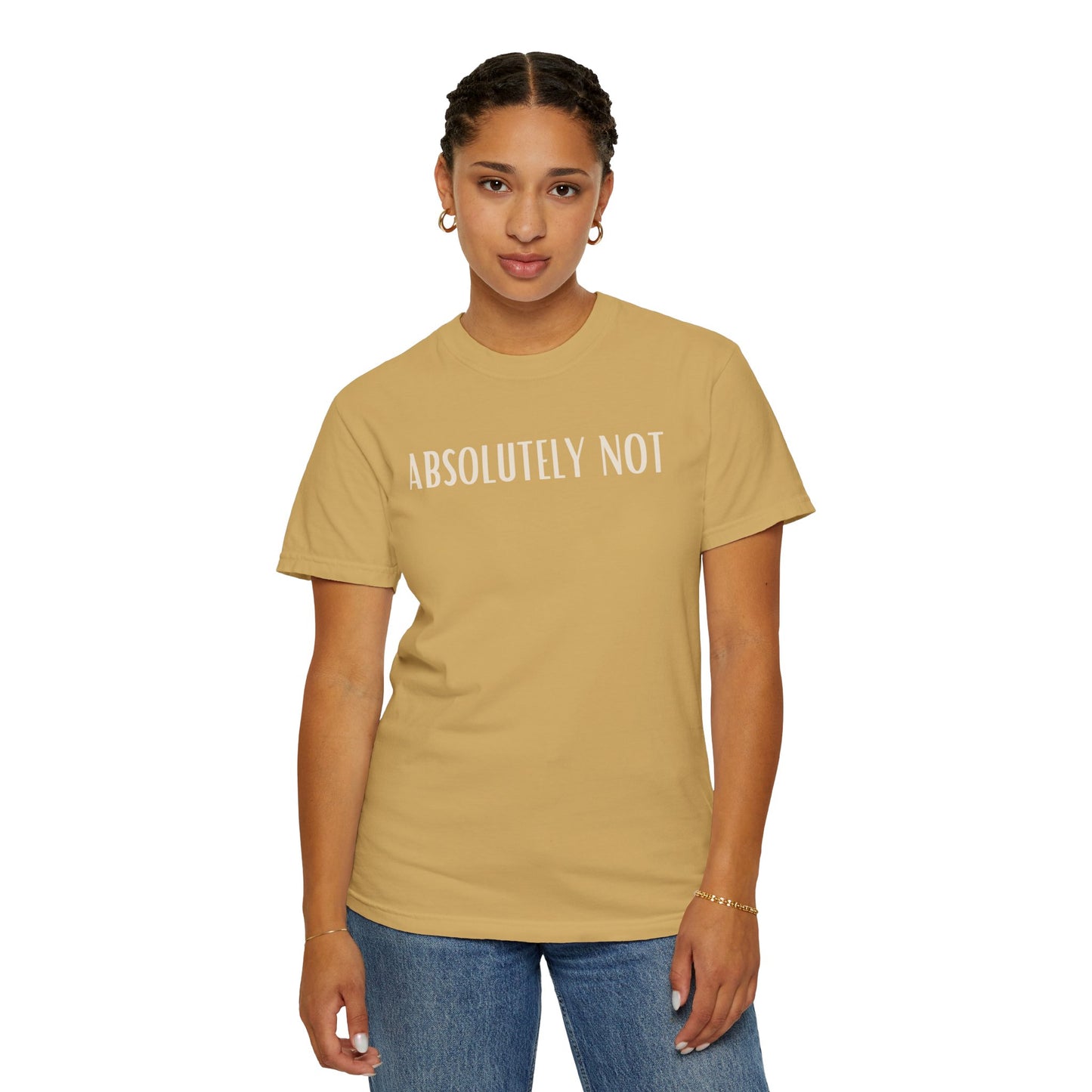 Funny Unisex T-shirt - 'Absolutely Not' Design