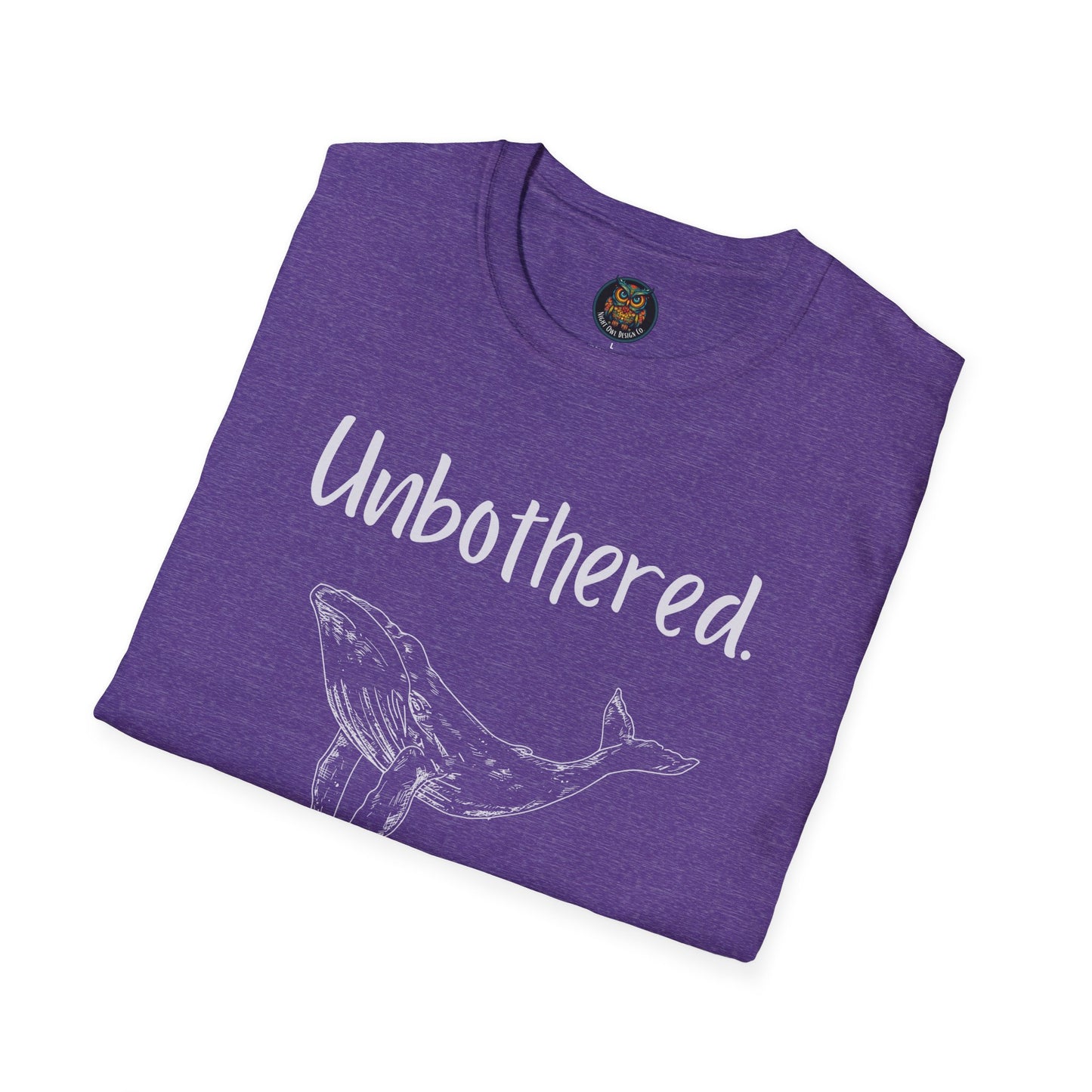 Unbothered T-Shirt for Laid-back Vibes and Casual Wear Gift for Friends, Relaxed Style, Motivational Apparel