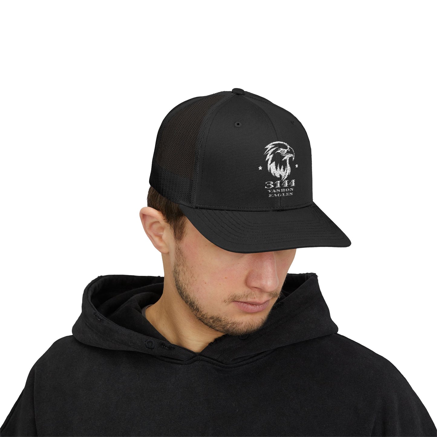 Embroidered Trucker Cap - Eagles Aerie 3144