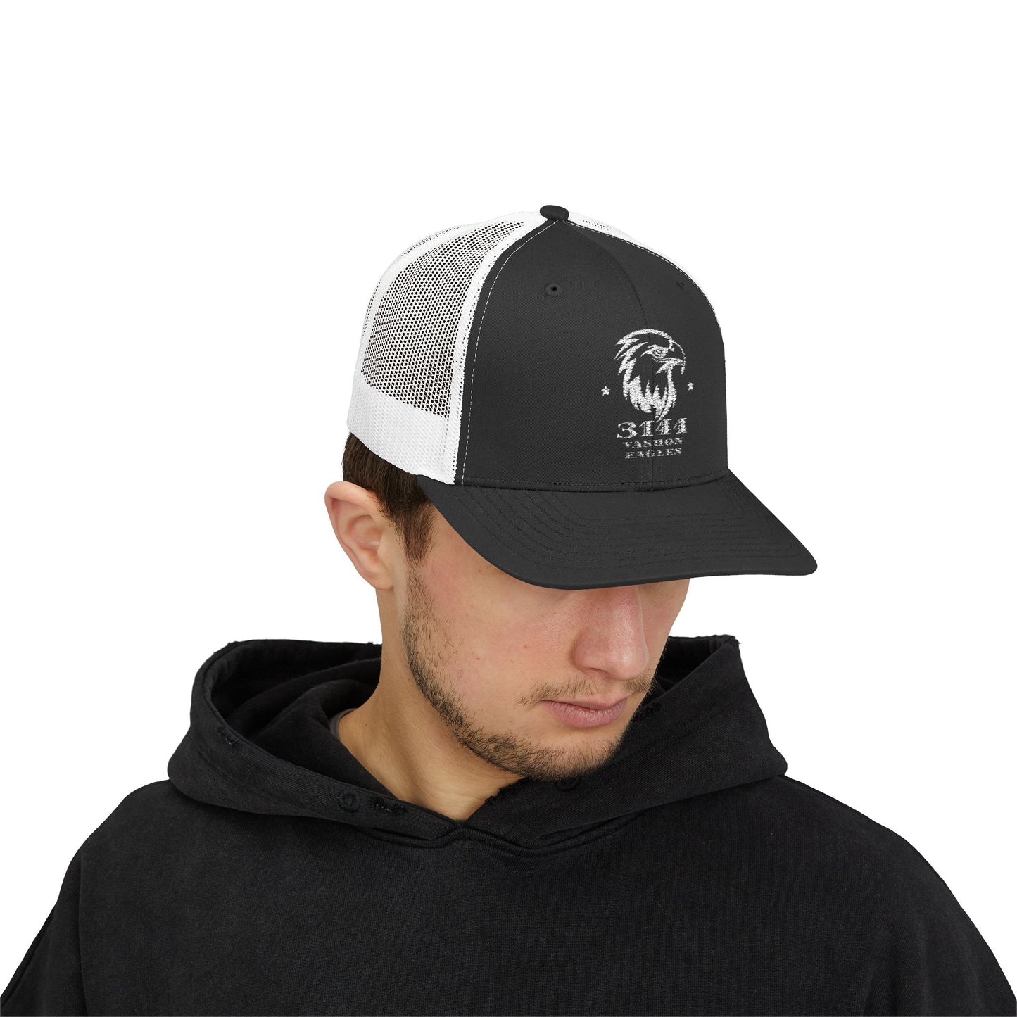 Embroidered Trucker Cap - Eagles Aerie 3144