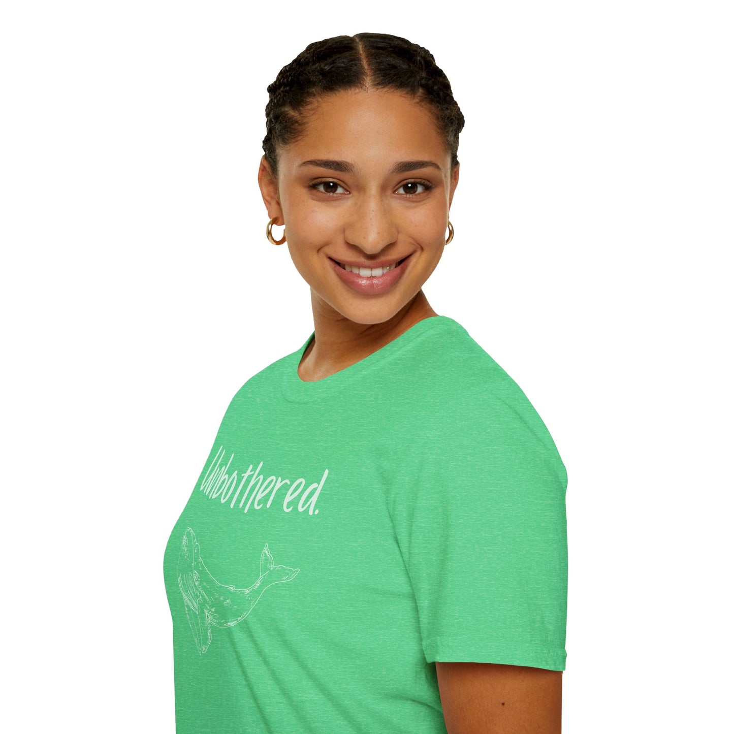 Unbothered T-Shirt for Laid-back Vibes and Casual Wear Gift for Friends, Relaxed Style, Motivational Apparel