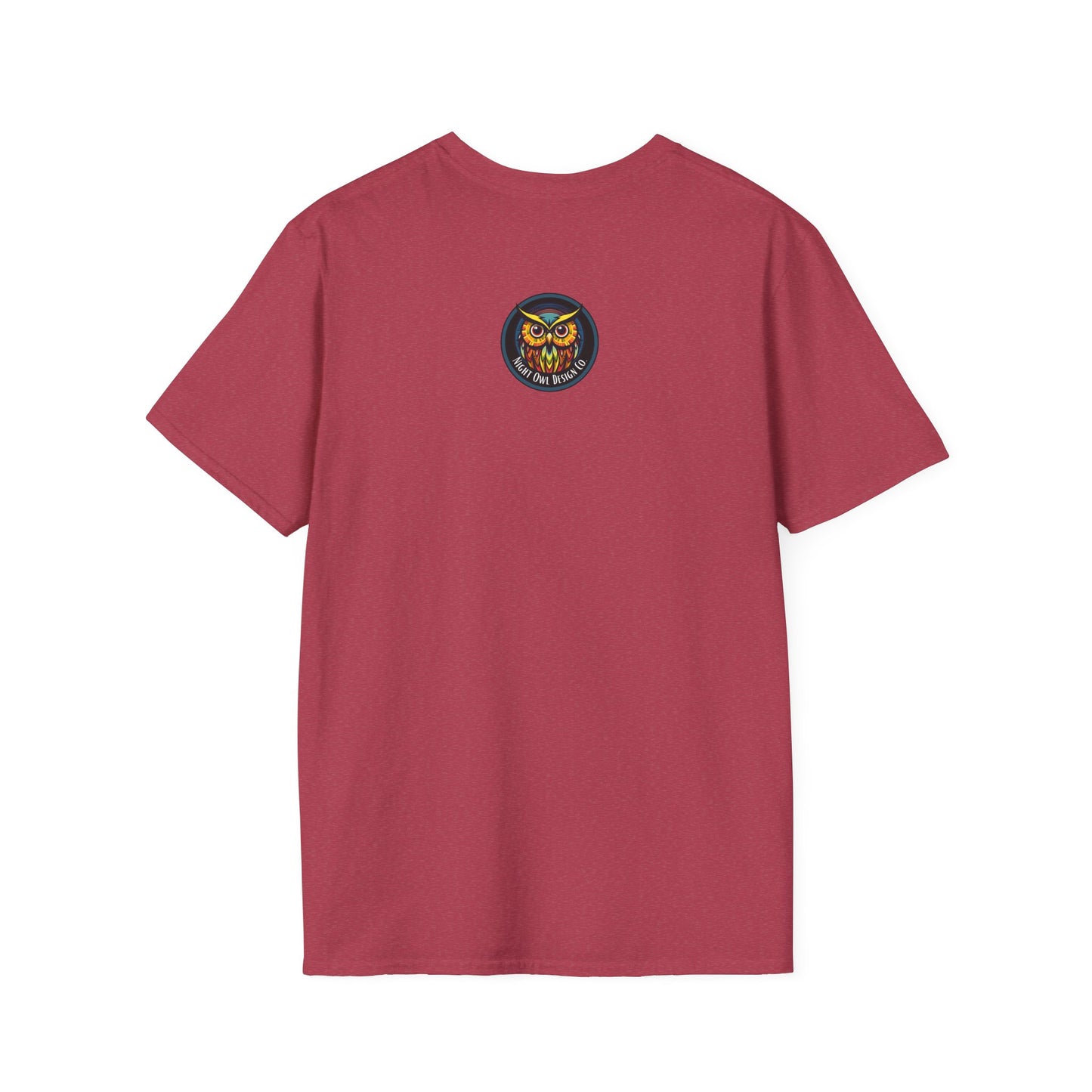 Bolts Owl logo Unisex T-Shirt - Night Owl Design Co Brand
