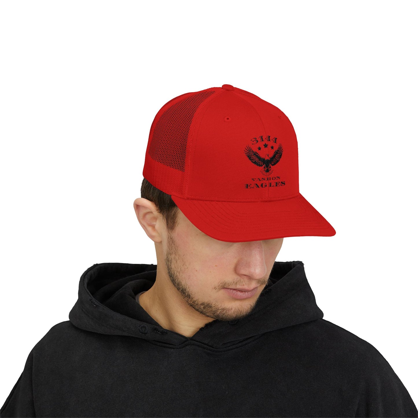 Trucker Cap Vashon Eagles Star 3144