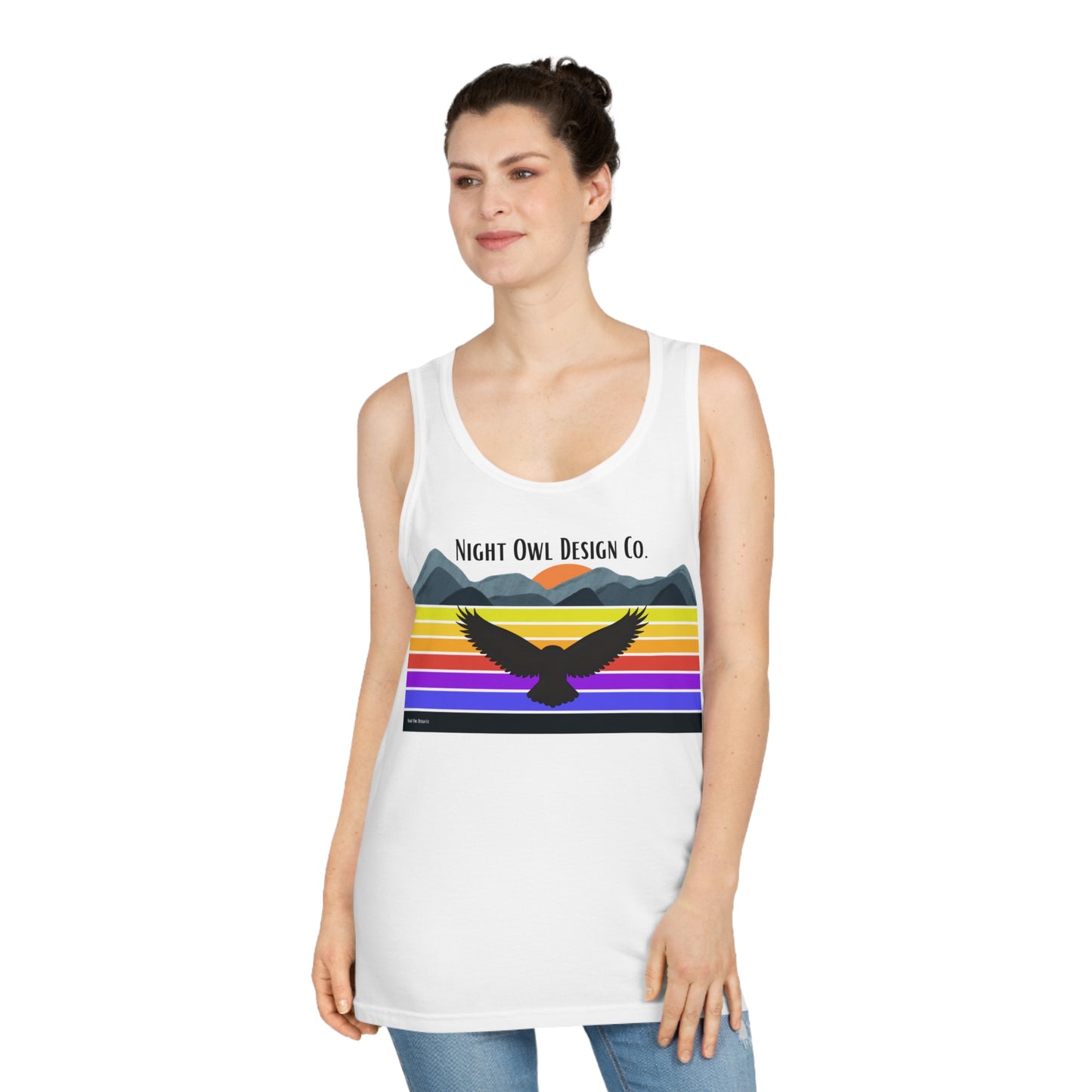 Tank Top Night Owl Design co Original
