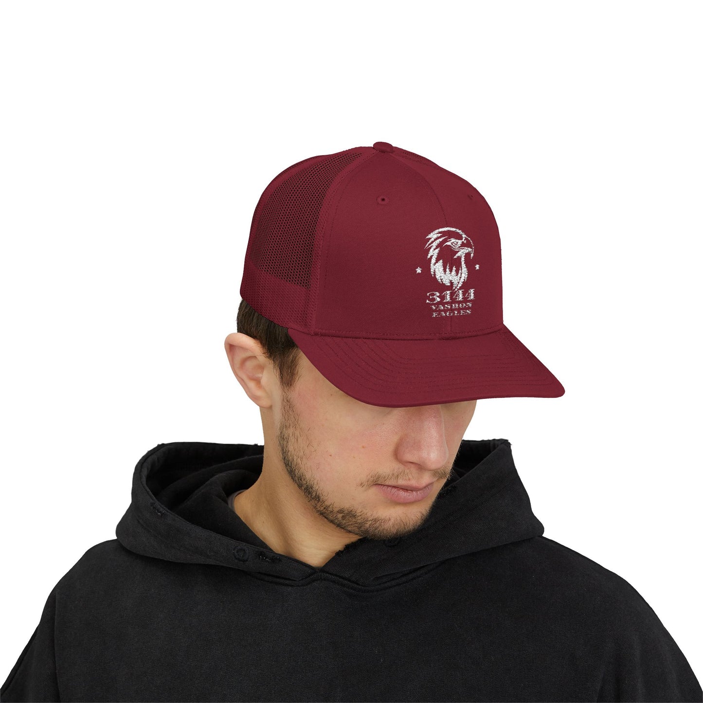 Embroidered Trucker Cap - Eagles Aerie 3144