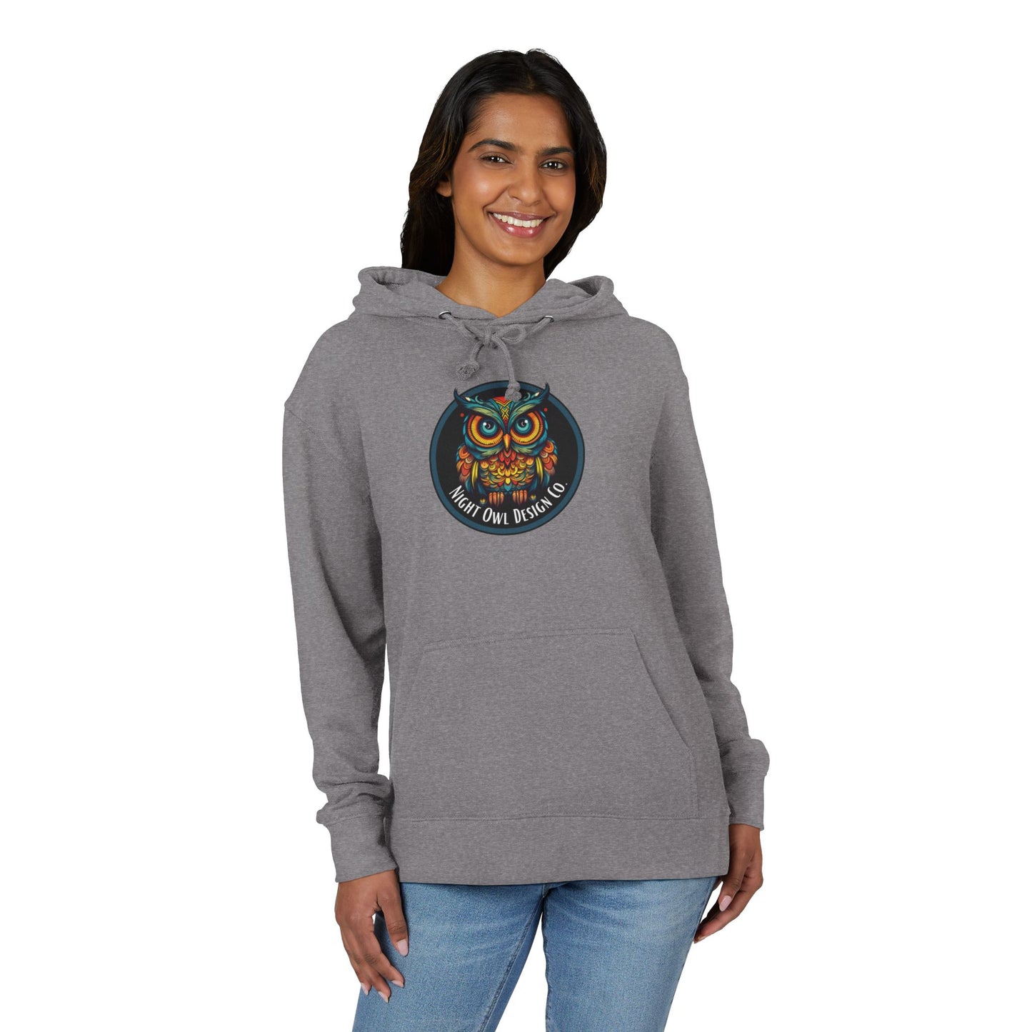 Night Owl Design Co Logo Unisex French Terry