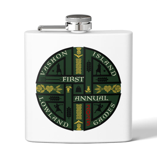 Flask Official Lowland Games Vashon Island Highland Games 2026