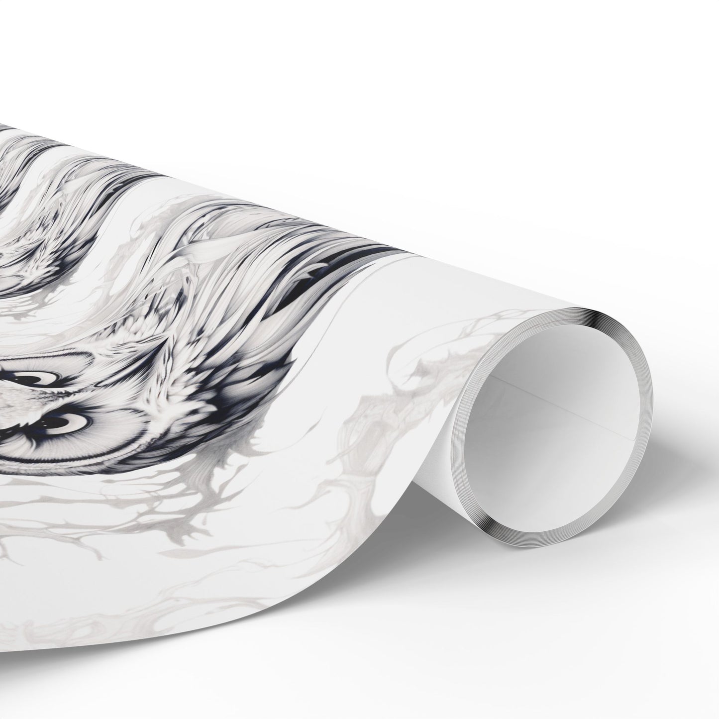 Artistic Owl Wrapping Paper, Unique Gift Wrap for All Occasions, Eco-Friendly, Decorative Paper for Birthdays, Holidays, Showers