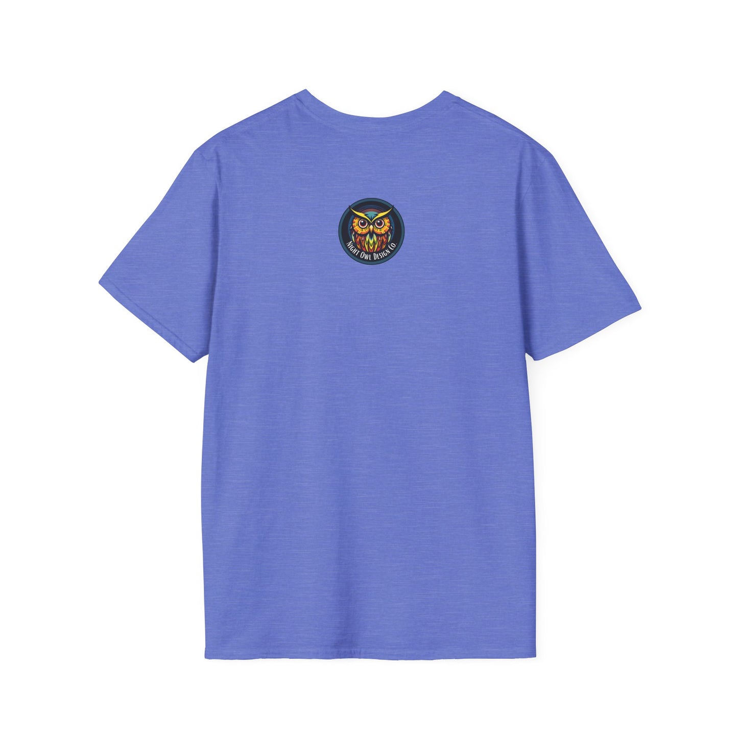 Bolts Owl logo Unisex T-Shirt - Night Owl Design Co Brand