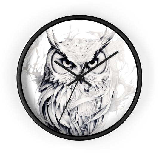 10" Owl Splash Wall Clock