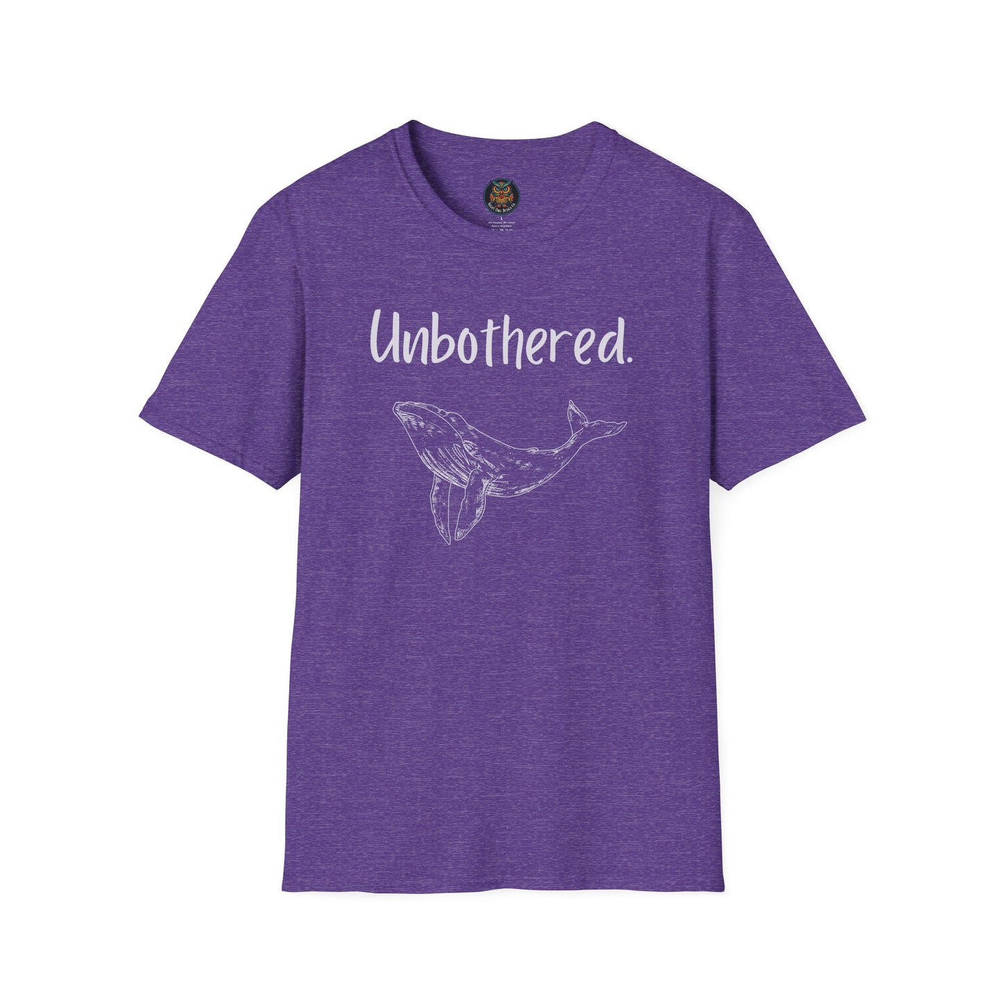 Unbothered T-Shirt for Laid-back Vibes and Casual Wear Gift for Friends, Relaxed Style, Motivational Apparel