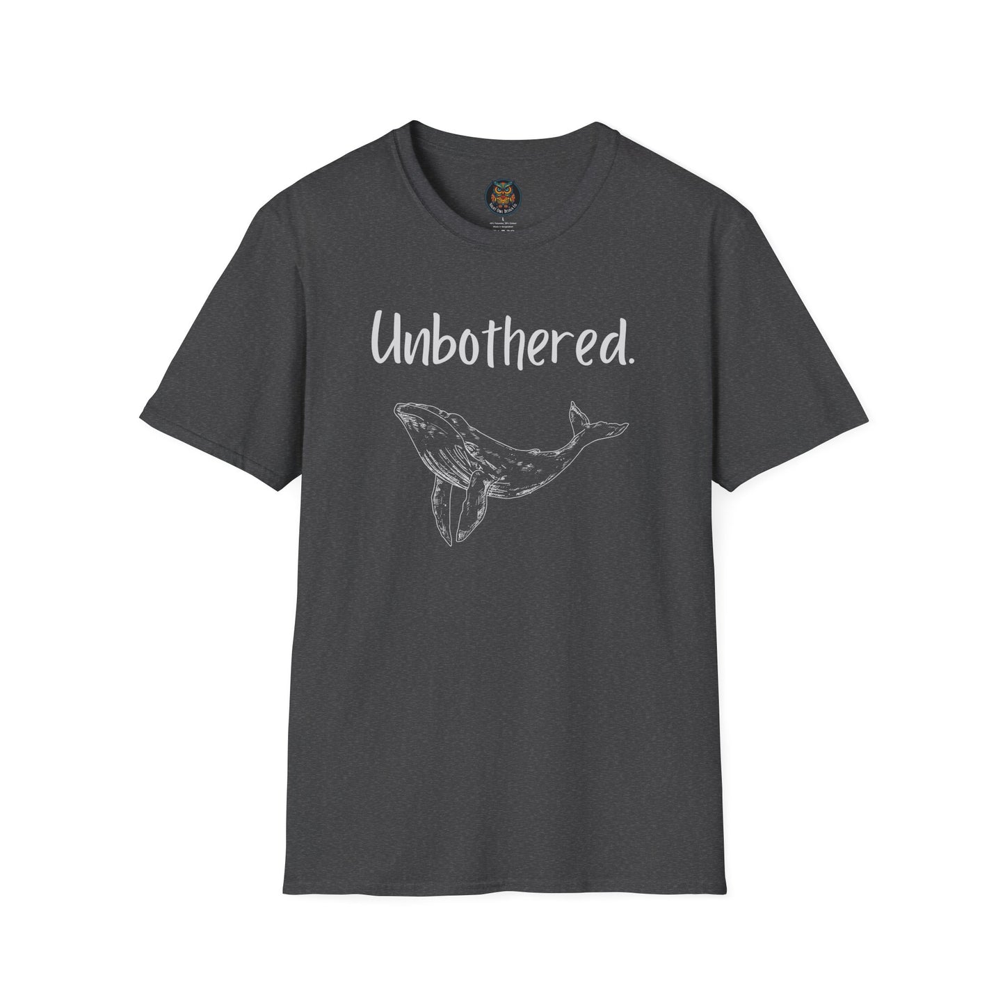 Unbothered T-Shirt for Laid-back Vibes and Casual Wear Gift for Friends, Relaxed Style, Motivational Apparel