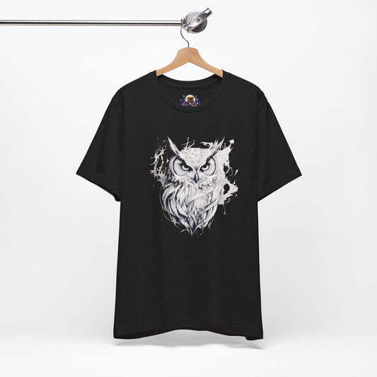 Owl Splash Tee - Unisex Jersey Short Sleeve