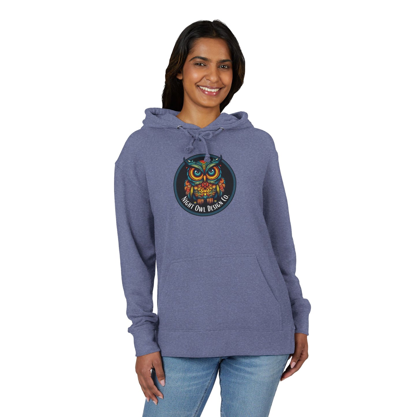 Night Owl Design Co Logo Unisex French Terry