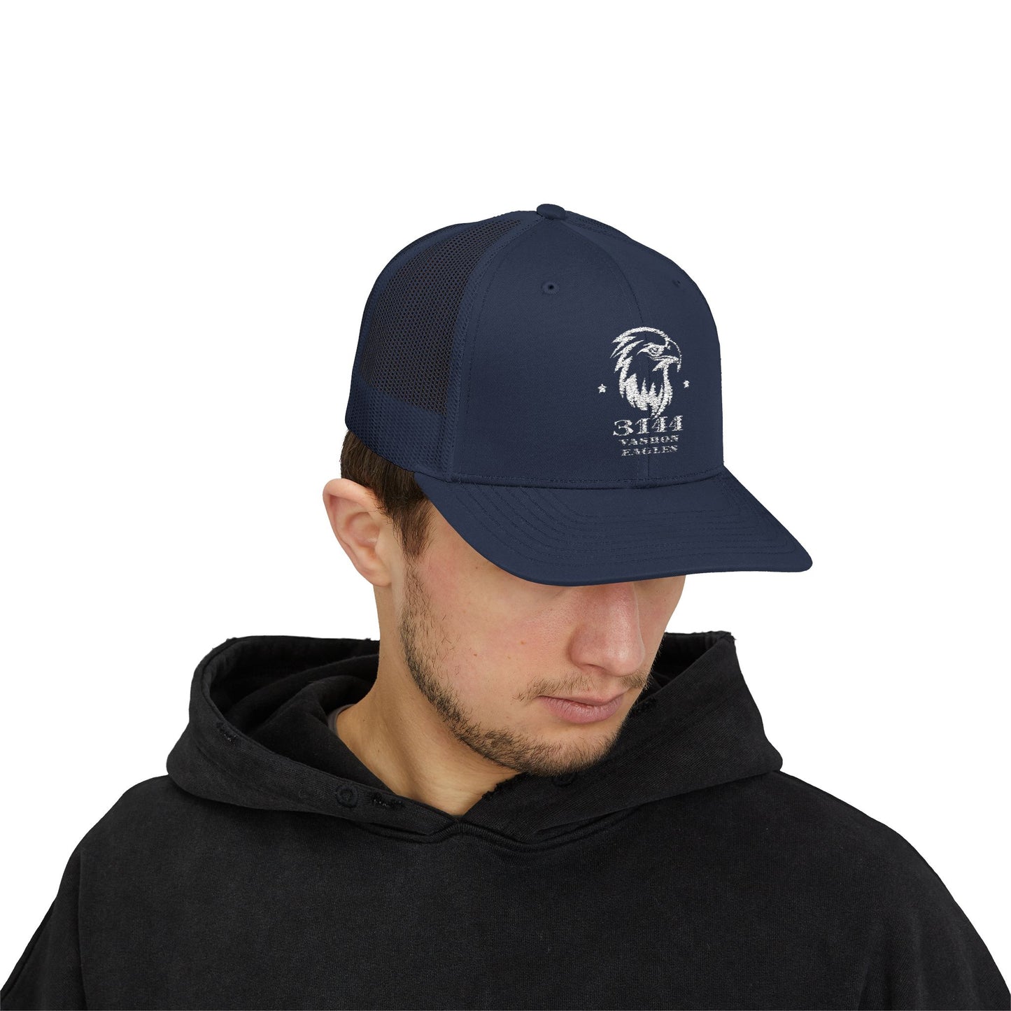 Embroidered Trucker Cap - Eagles Aerie 3144