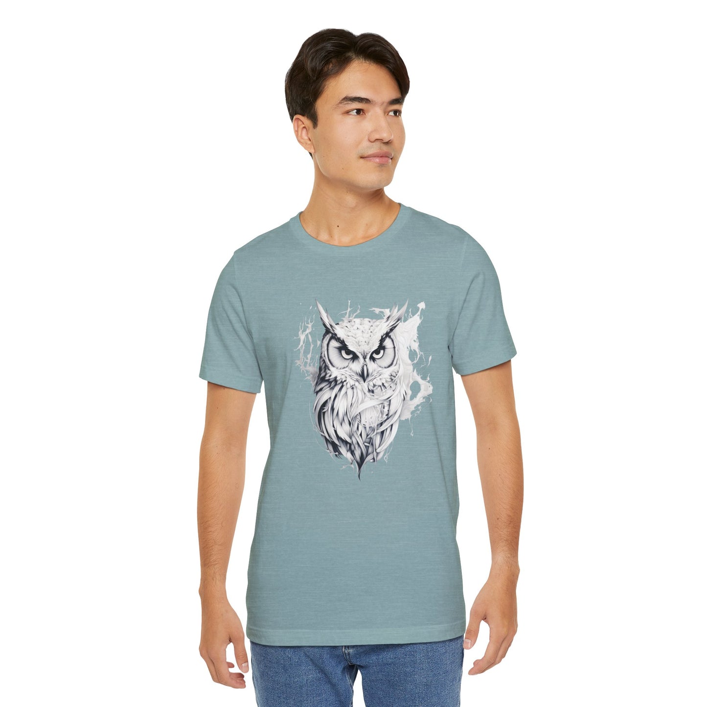 Owl Splash Tee - Unisex Jersey Short Sleeve