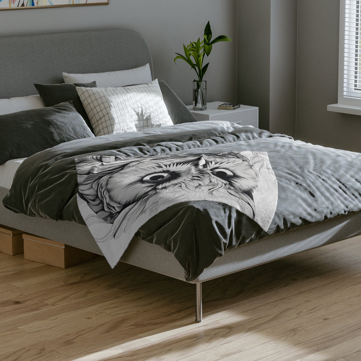Owl Velveteen Blanket