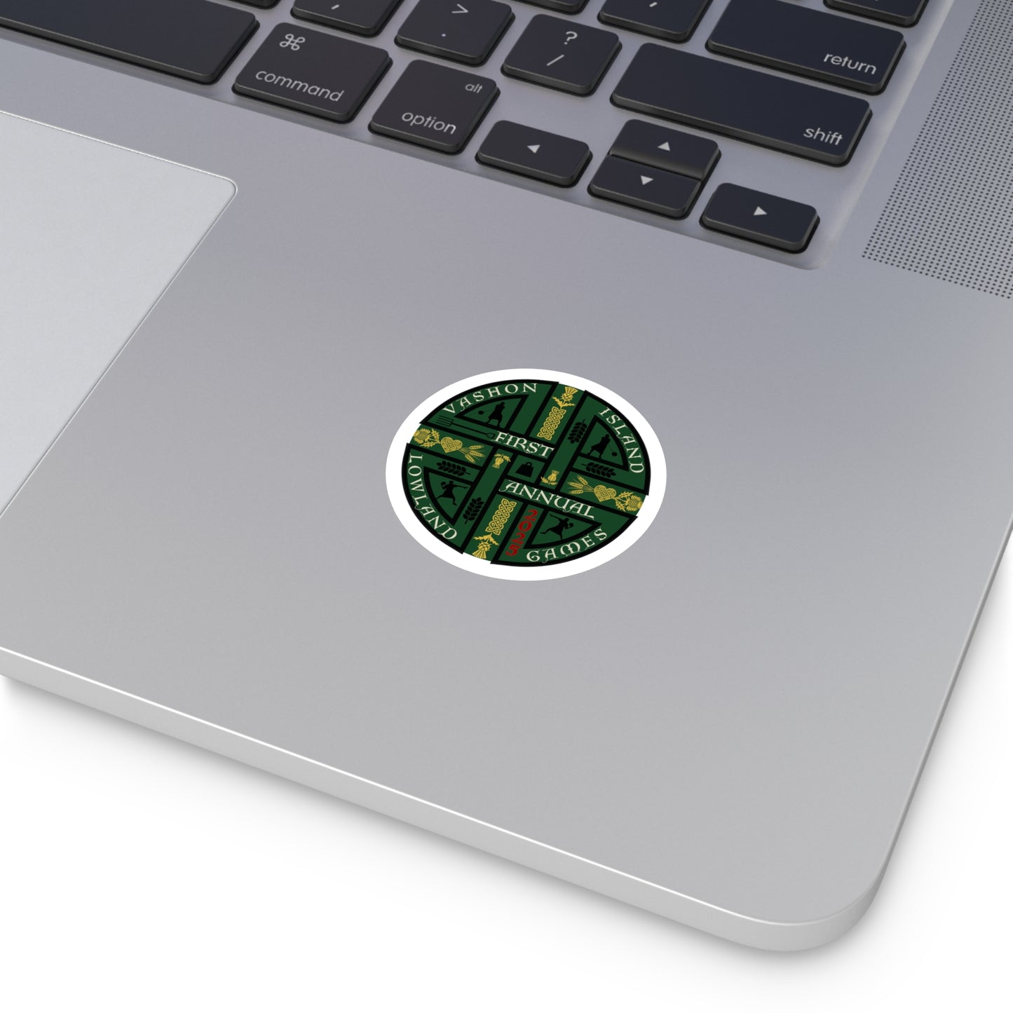 Vinyl Stickers | Vashon Island Lowland Games 2025