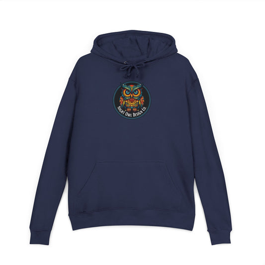 Night Owl Design Co Logo Unisex Hoodie