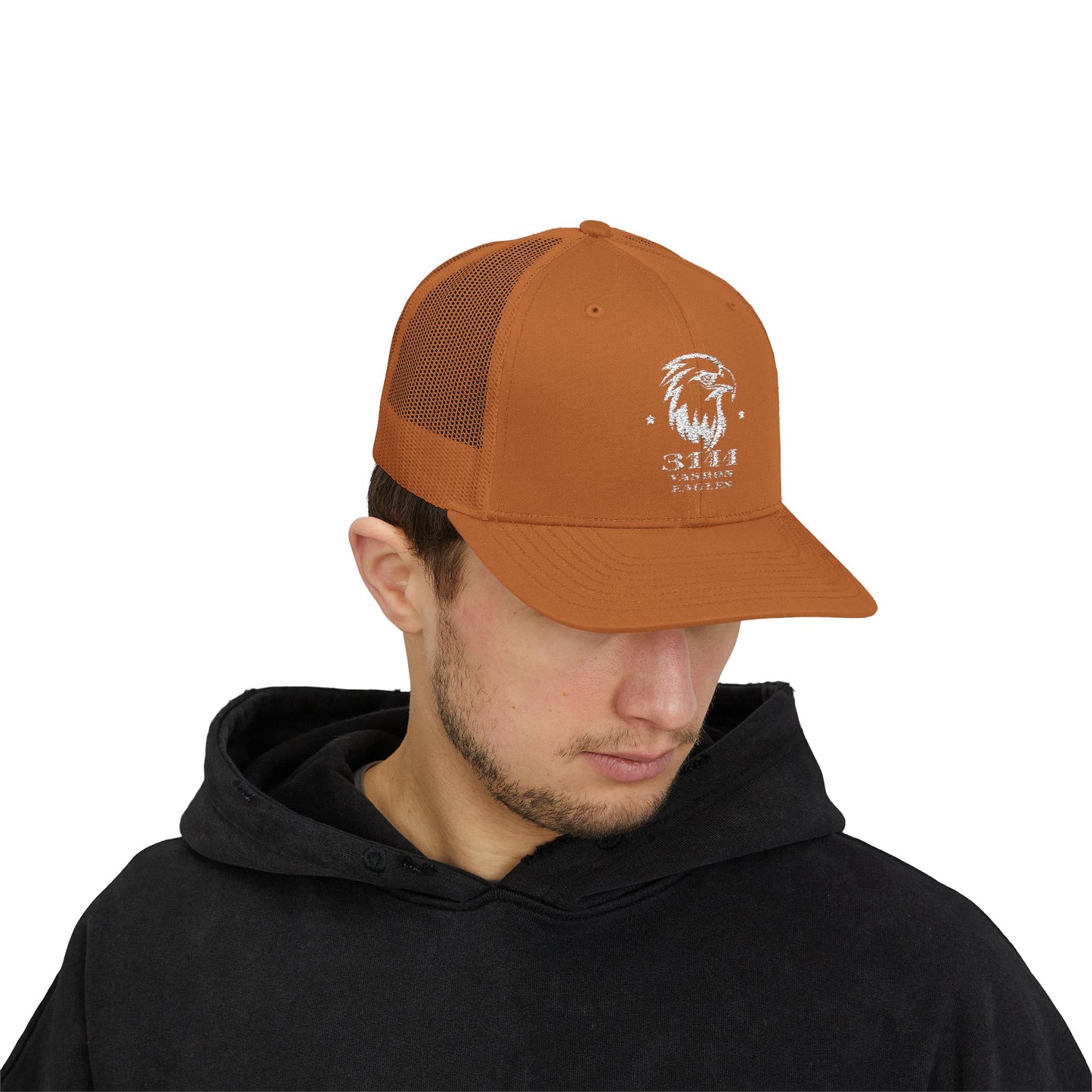Embroidered Trucker Cap - Eagles Aerie 3144