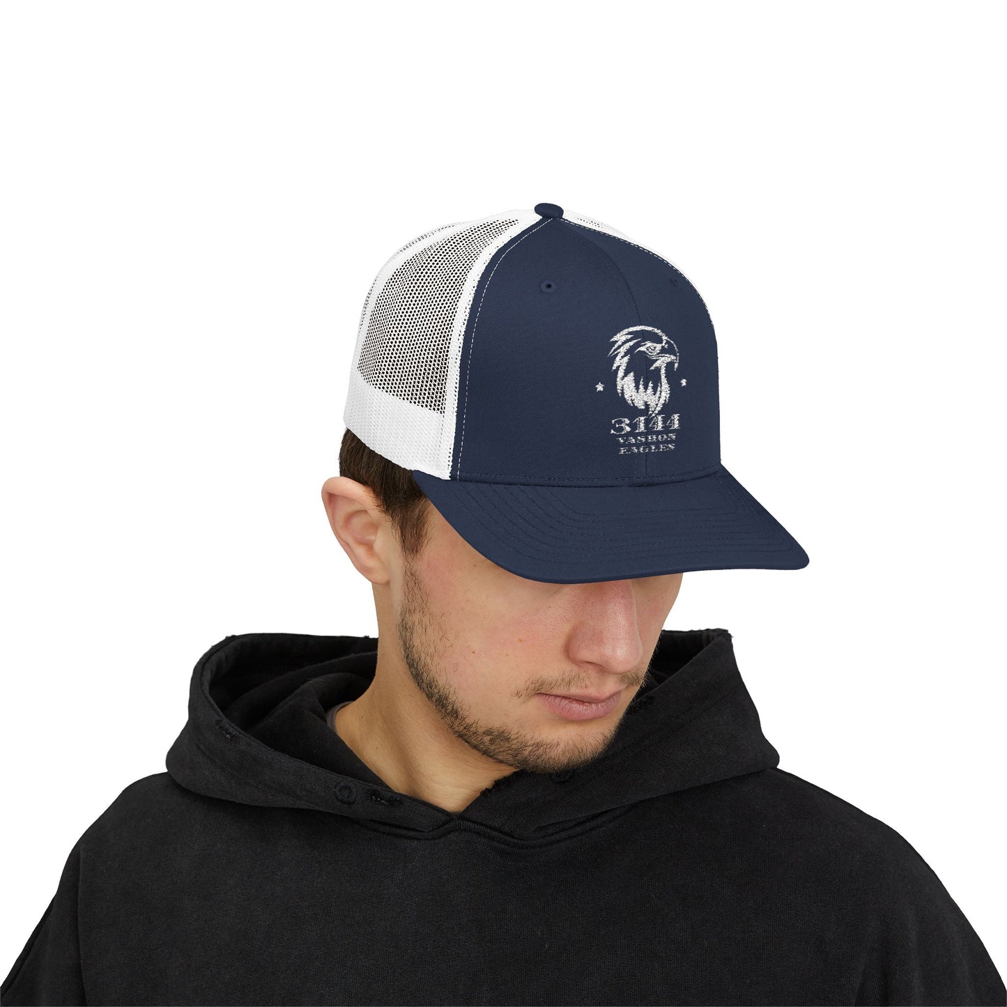 Embroidered Trucker Cap - Eagles Aerie 3144