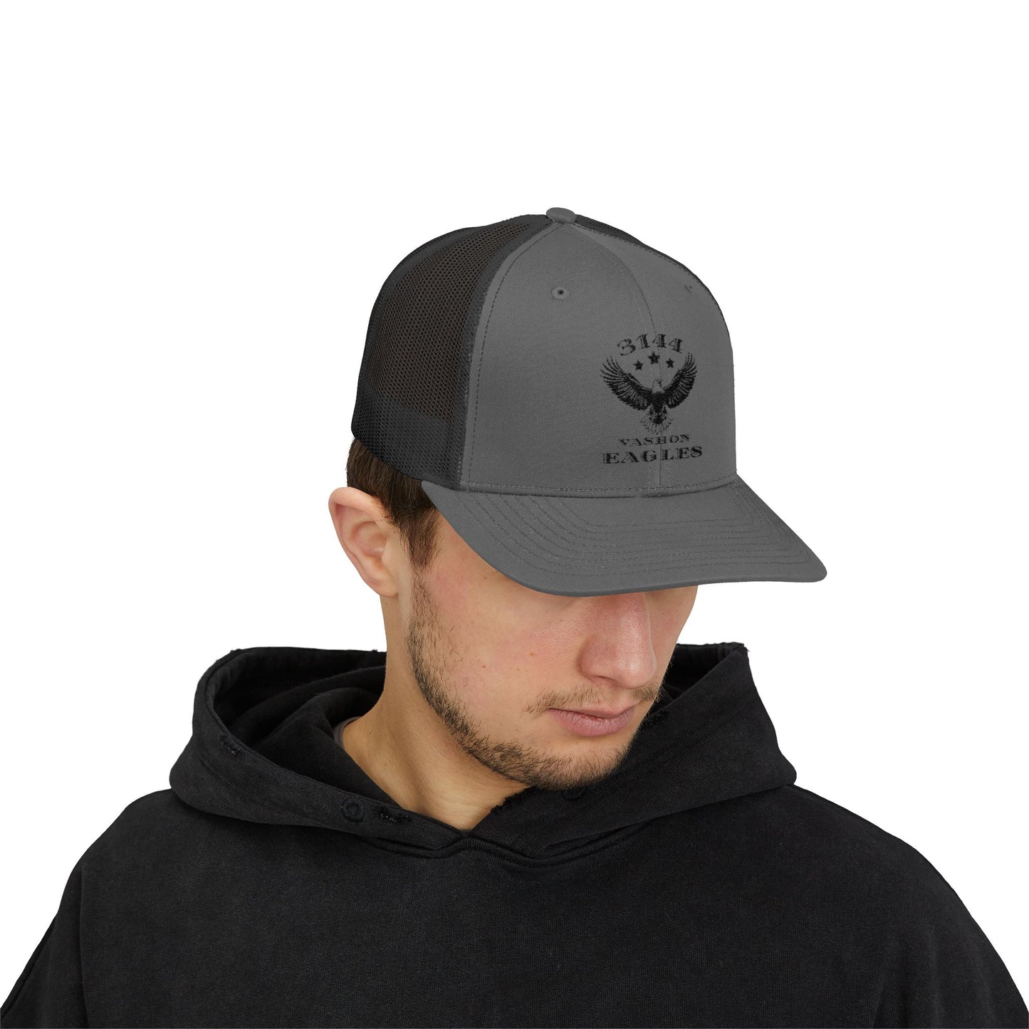 Trucker Cap Vashon Eagles Star 3144