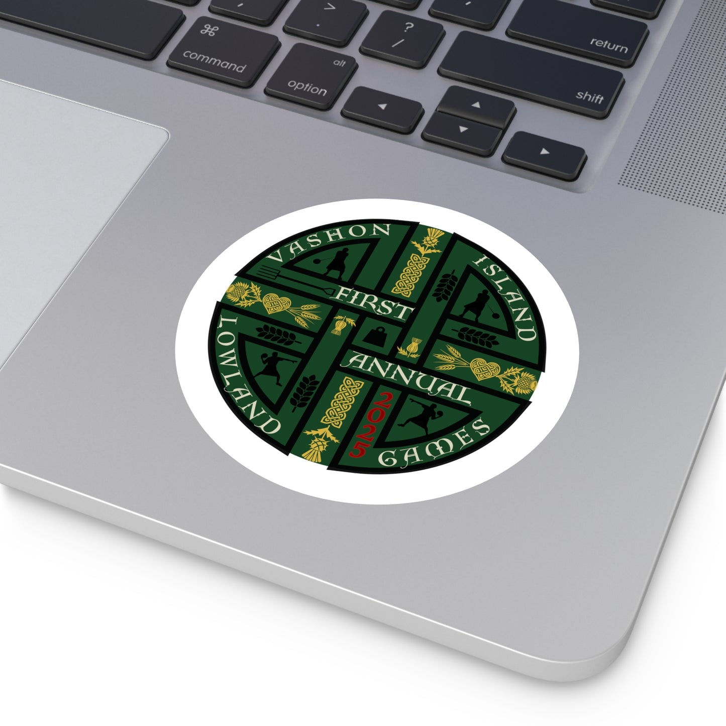 Vinyl Stickers | Vashon Island Lowland Games 2025
