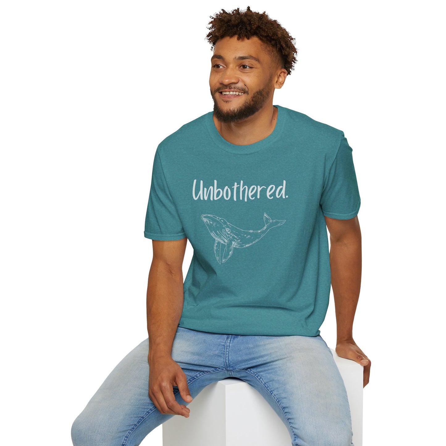 Unbothered T-Shirt for Laid-back Vibes and Casual Wear Gift for Friends, Relaxed Style, Motivational Apparel