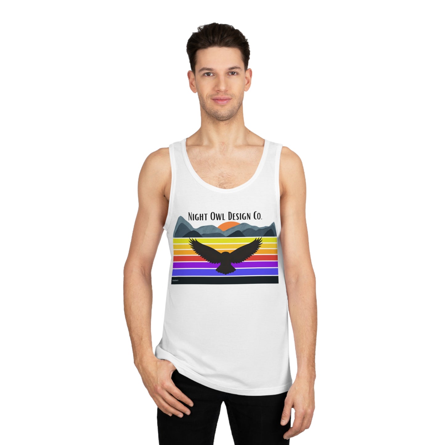 Tank Top Night Owl Design co Original
