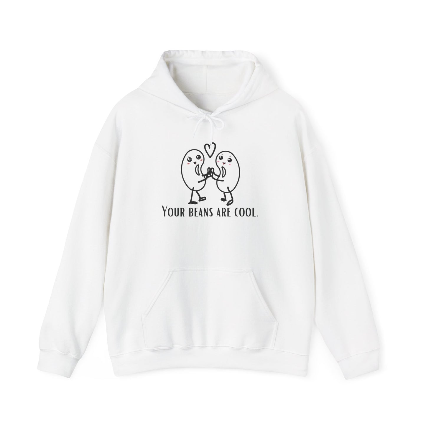 Hoodie — "Your Beans Are Cool" Cute Cartoon Bean Friends Pullover