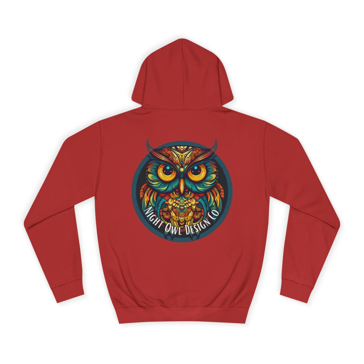 Night Owl  Hoodie — Vibrant Night Owl Graphic Pullover