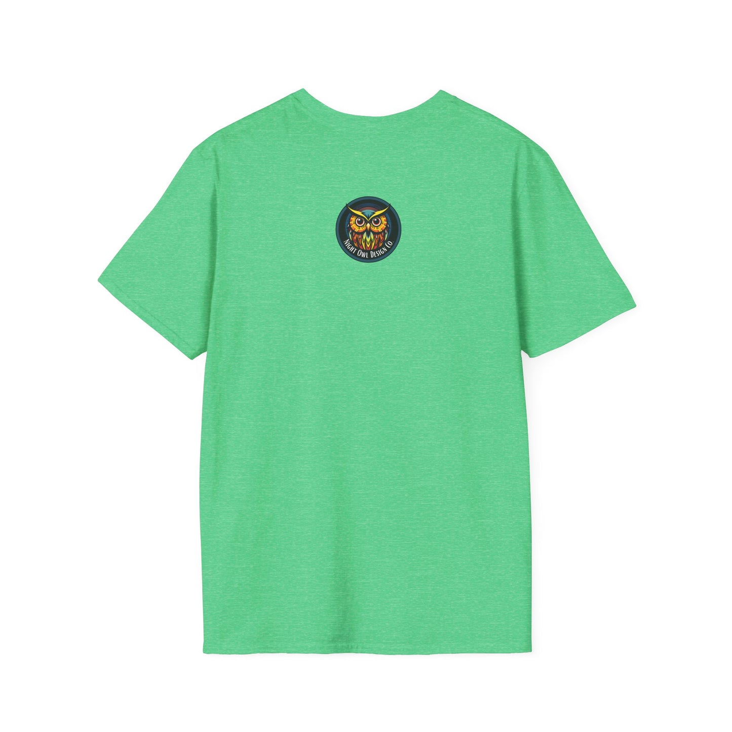 Bolts Owl logo Unisex T-Shirt - Night Owl Design Co Brand