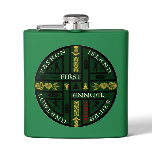 Flask Official Lowland Games Vashon Island Highland Games 2026