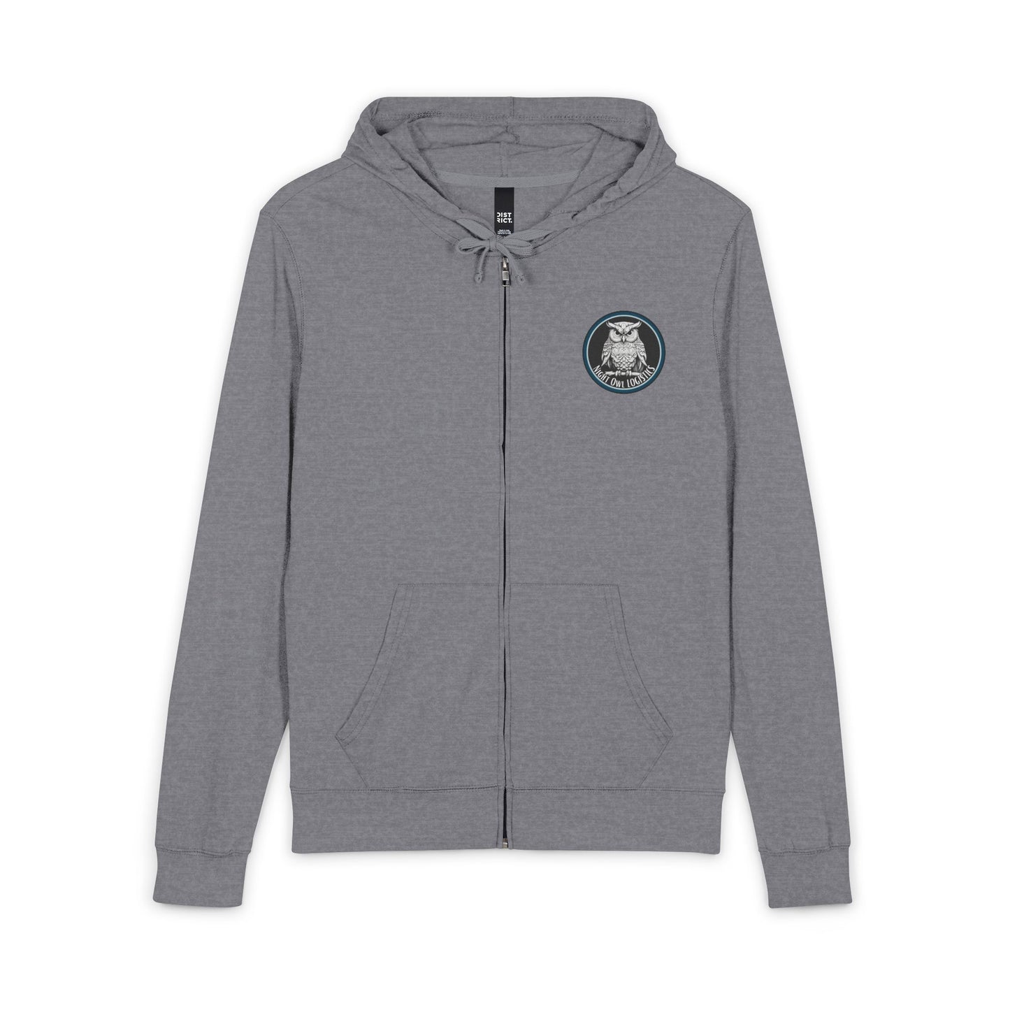 Night Owl Logistics Hoodie - Unisex Full-Zip Sweatshirt