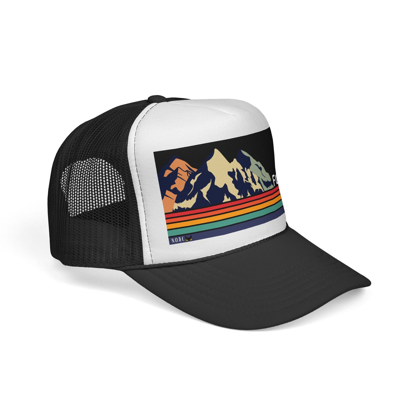"Full Trash" Trucker Cap — Funny Graphic Trucker Hat