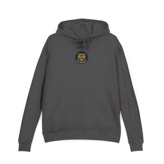 Colorful Owl Hoodie - Night Owl Design Co Original Logo Unisex French Terry