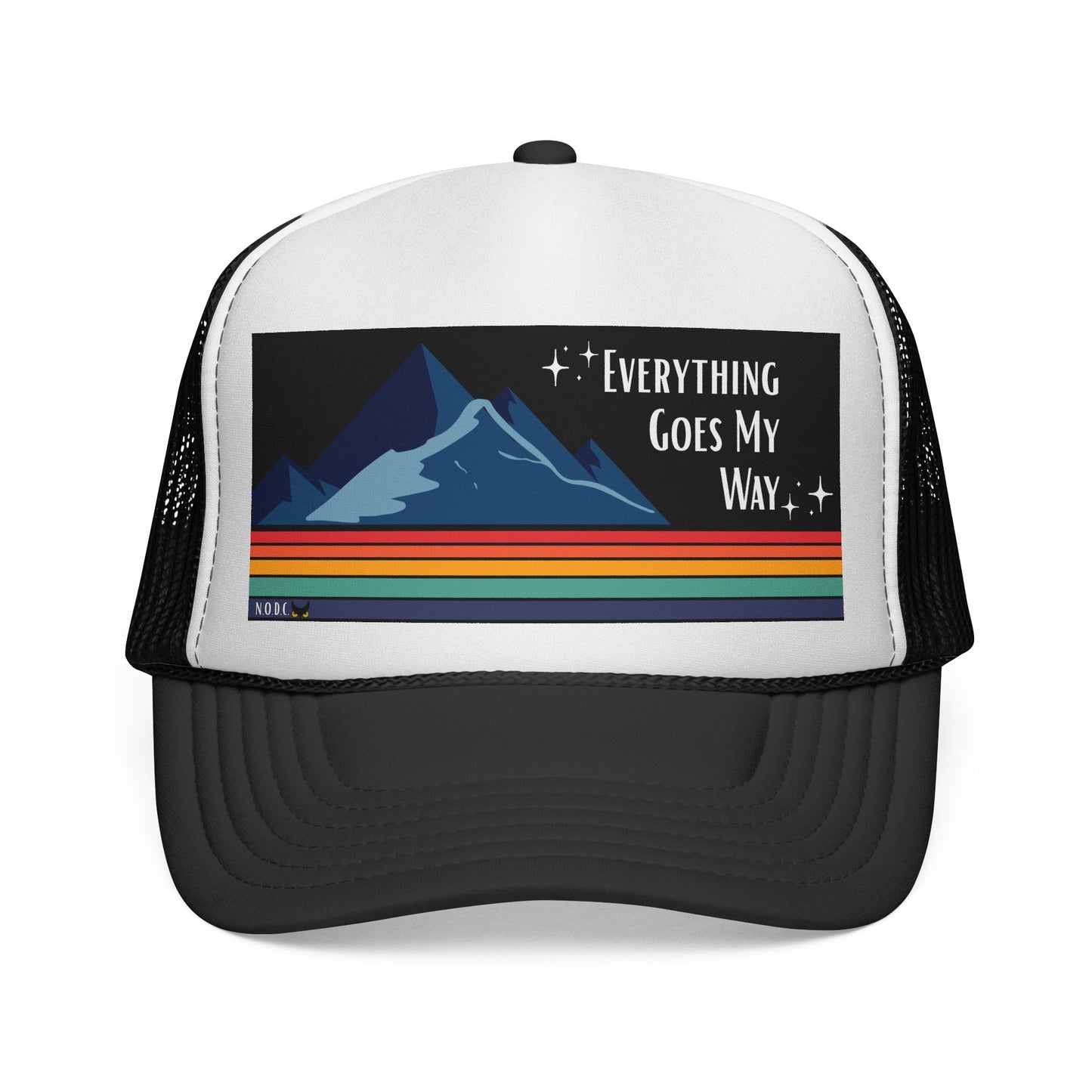 Everything Goes My Way Trucker Cap — Manifestation Mesh Snapback
