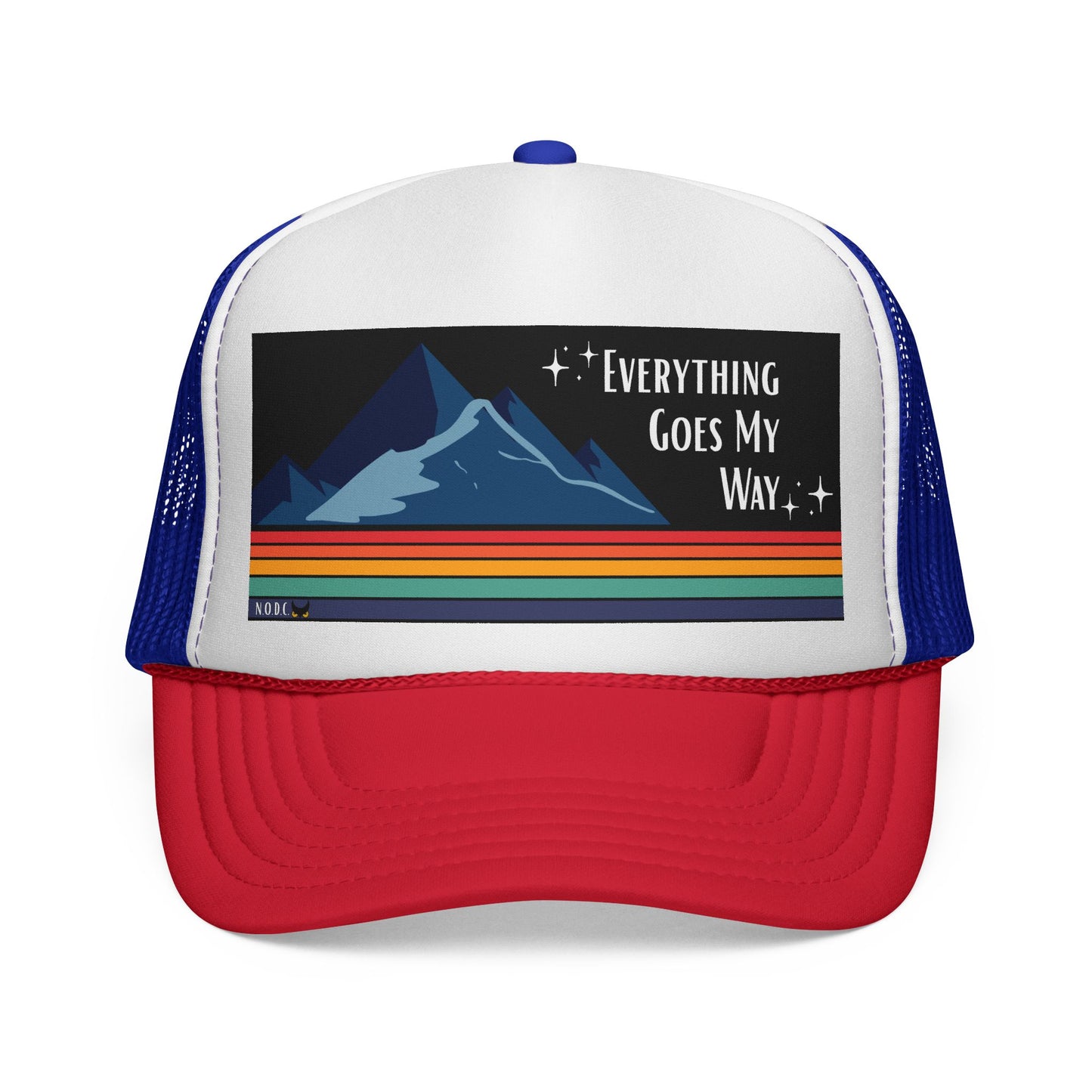 Everything Goes My Way Trucker Cap — Manifestation Mesh Snapback