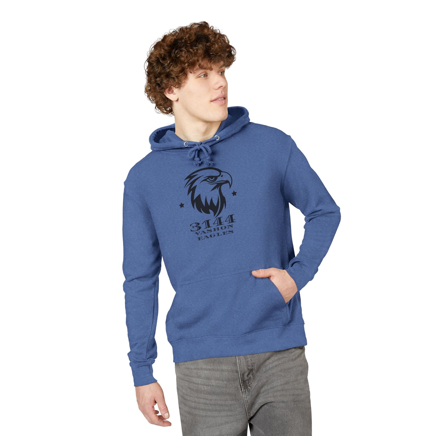 Vashon Eagles French Terry Hoodie - Night Owl Design Co