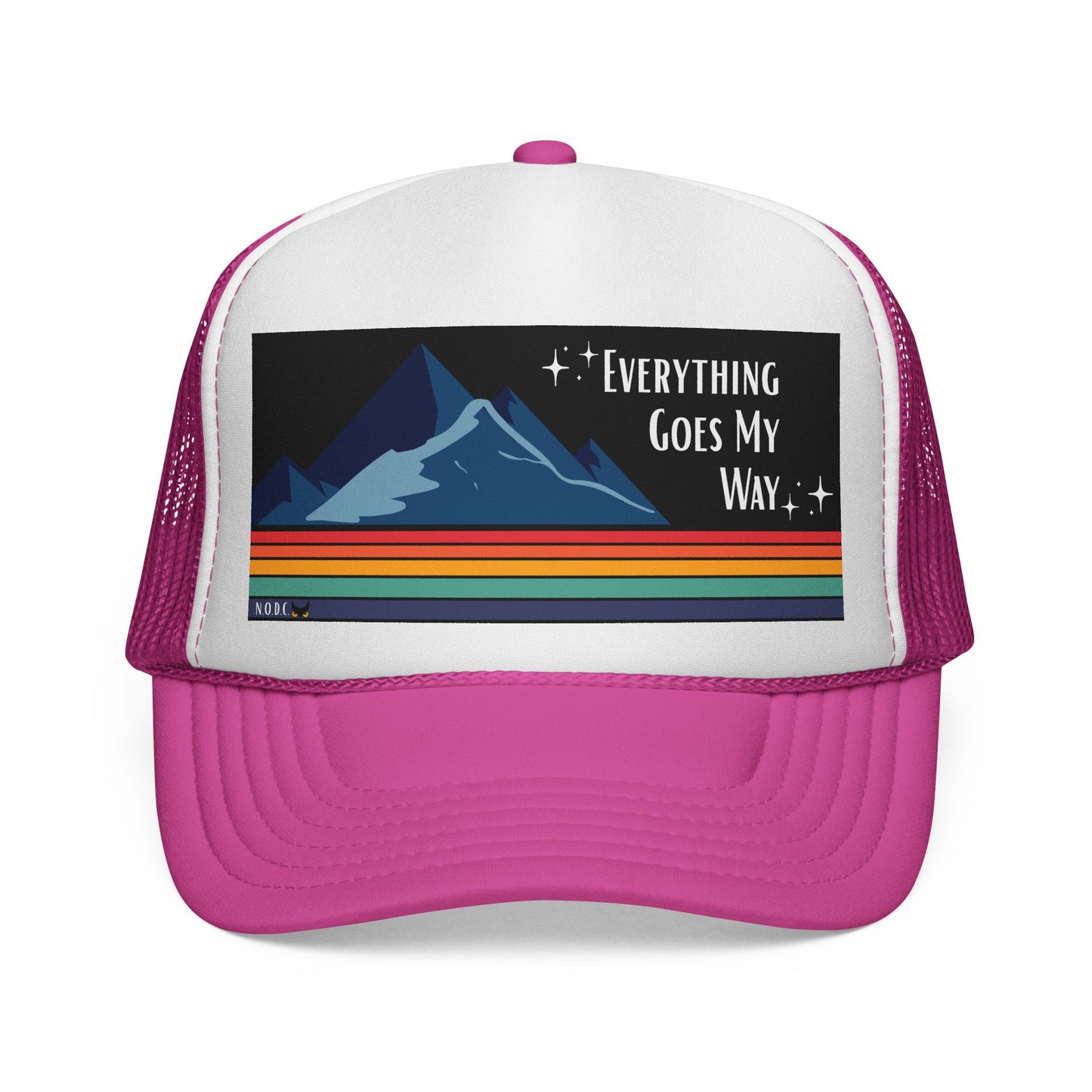 Everything Goes My Way Trucker Cap — Manifestation Mesh Snapback
