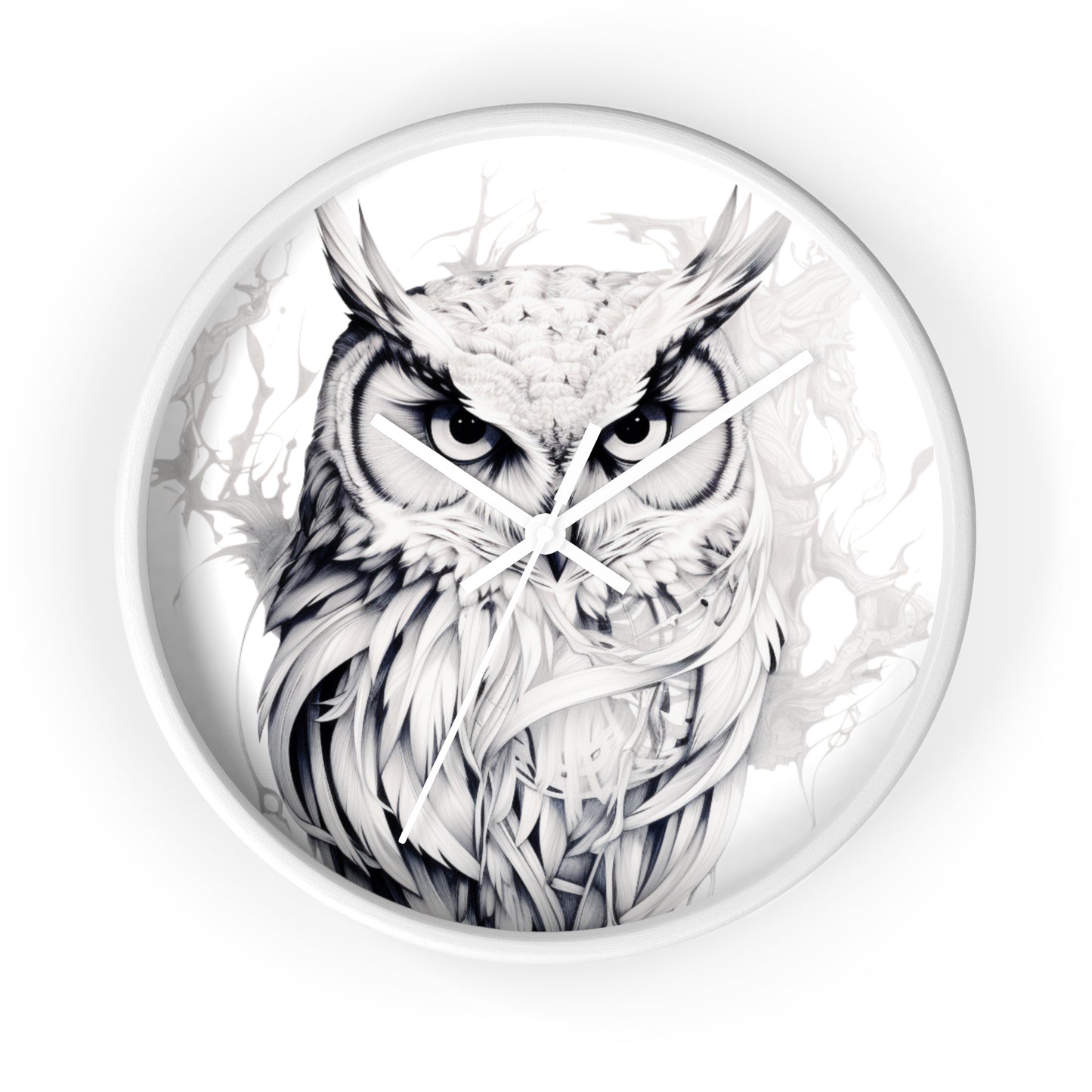 10" Owl Splash Wall Clock