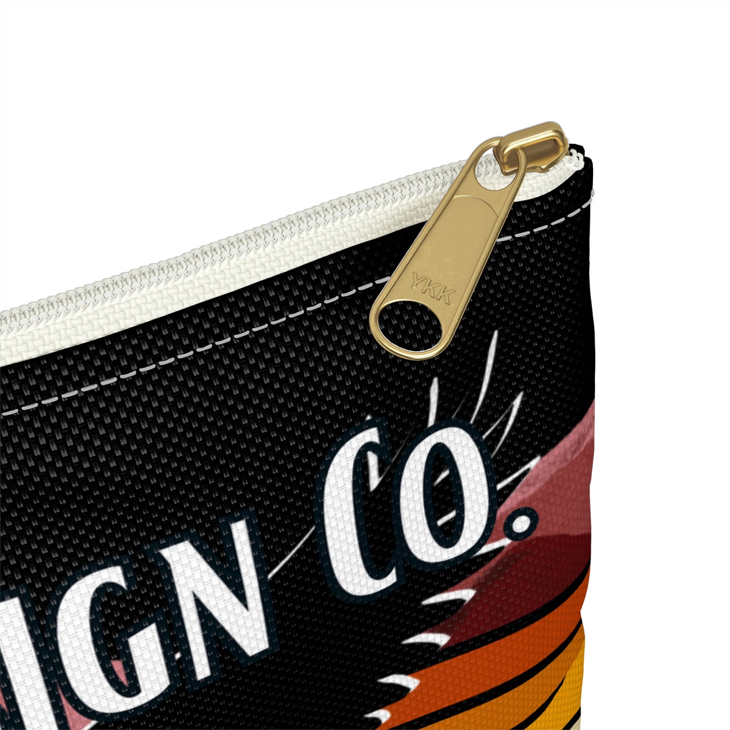 Sunset Owl Accessory Pouch