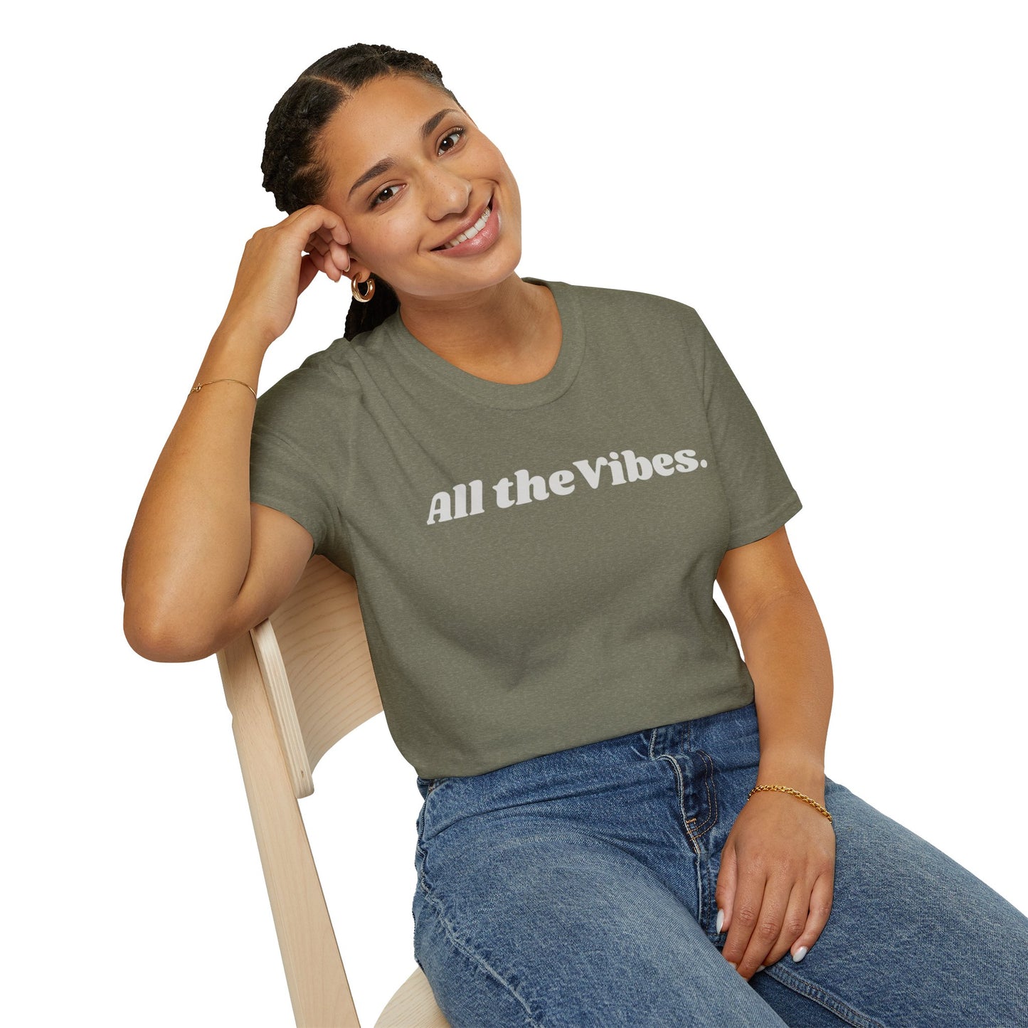 All the Vibes T-Shirt — Positive Vibes Graphic Tee