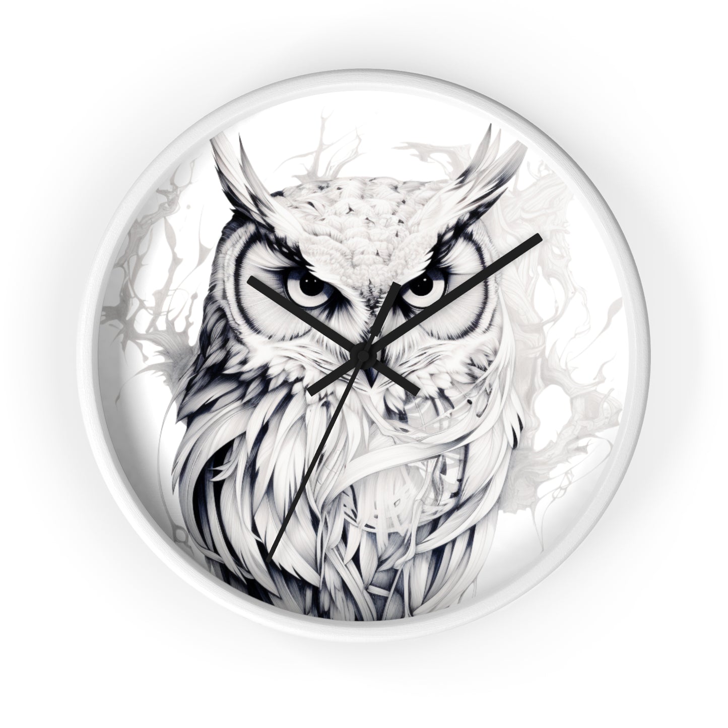 10" Owl Splash Wall Clock
