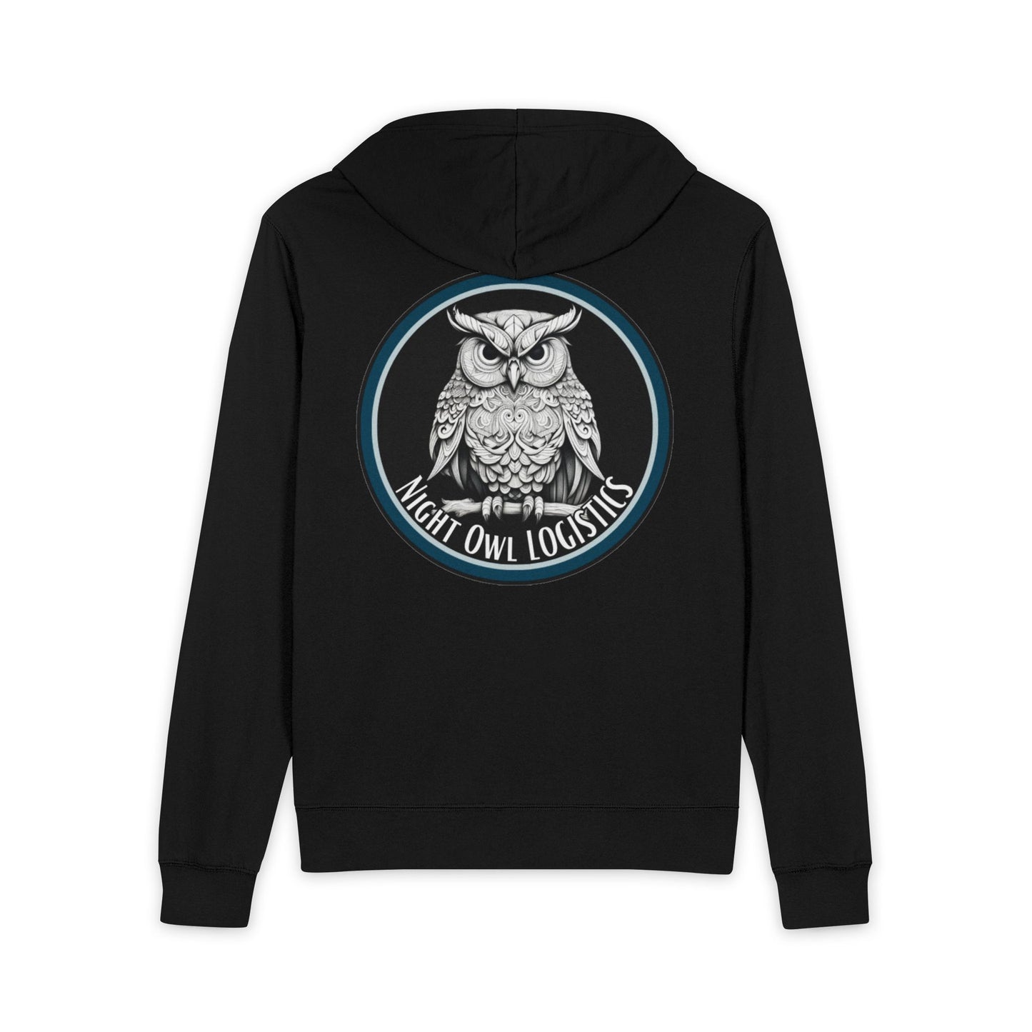 Night Owl Logistics Hoodie - Unisex Full-Zip Sweatshirt