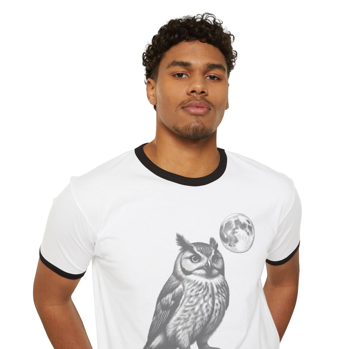 Owl Moon Ringer Tee