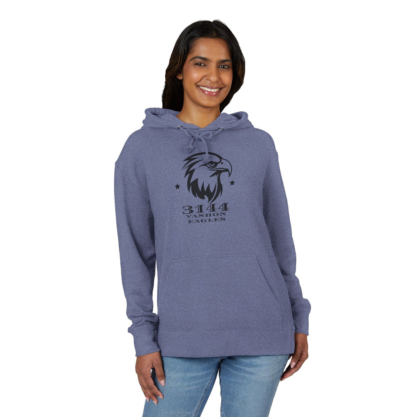 Vashon Eagles French Terry Hoodie - Night Owl Design Co
