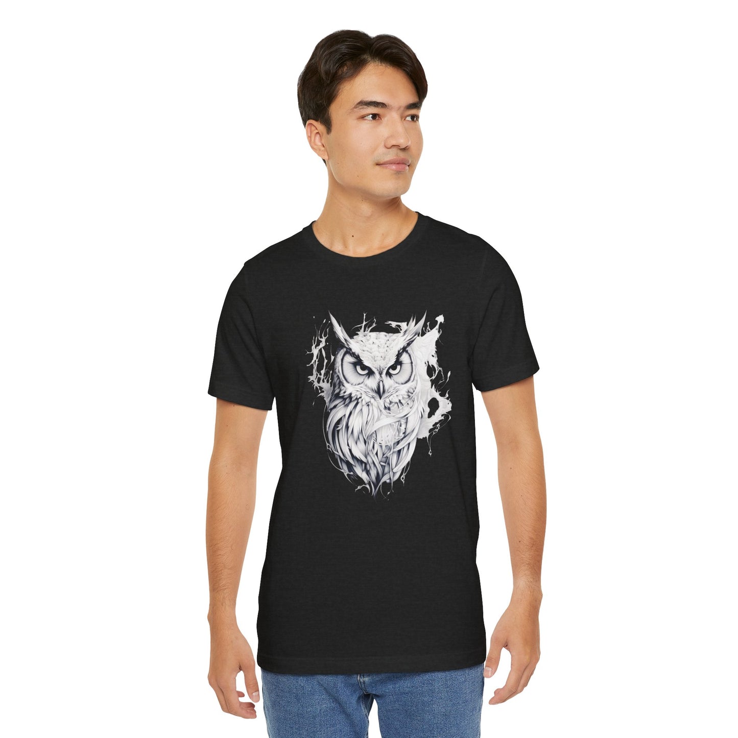 Owl Splash Tee - Unisex Jersey Short Sleeve